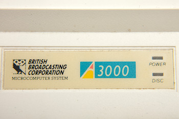 Logos on Acorn Archimedes A3000
