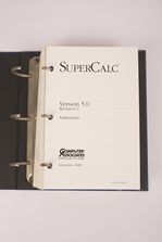  SuperCalc v5 Manuals